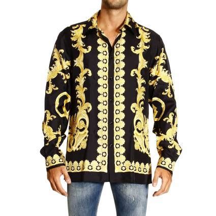 camicia uomo vintage gianni versace